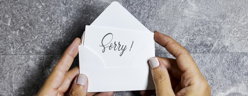 Sorry voor gisteren