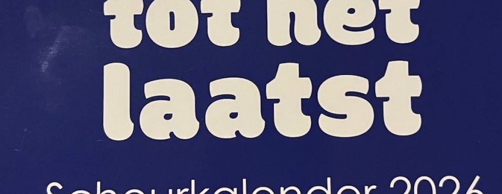 Scheurkalender 2026: Leven tot het Laatst over palliatieve zorg gemaakt door Provinciaal Palliatief Team Groningen