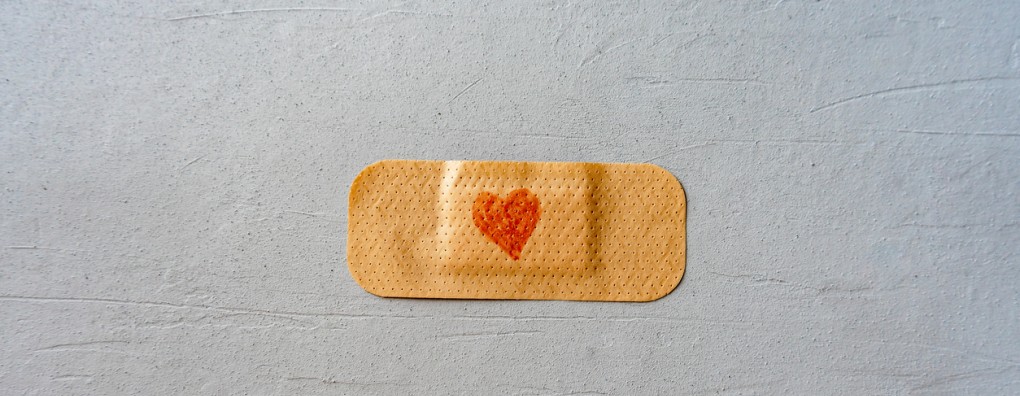 De verpleegkundige die mij zag [pleisterplek]