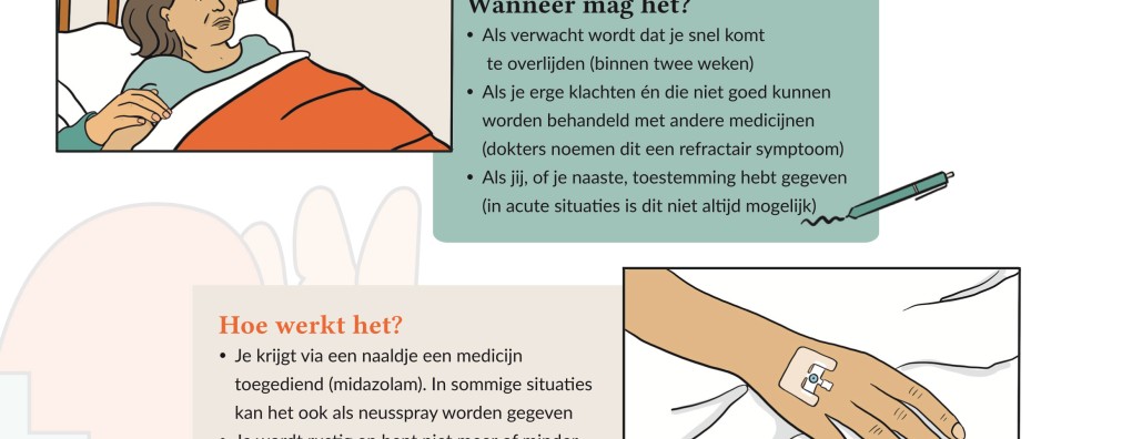 De Carend Infographics: Euthanasie en palliatieve sedatie